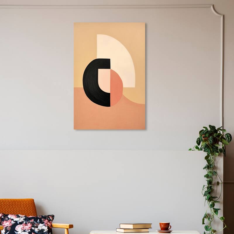 Wynwood Studio Canvas Abstract Vintage clothes iron Brown and Beige Modern & Contemporary Wall Art Canvas Print