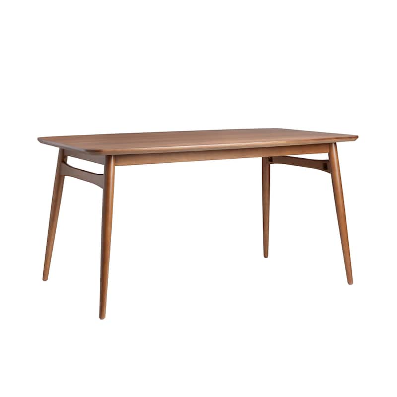 Middlebrook Designs Mid-Century Modern 59" Wood Dining Table