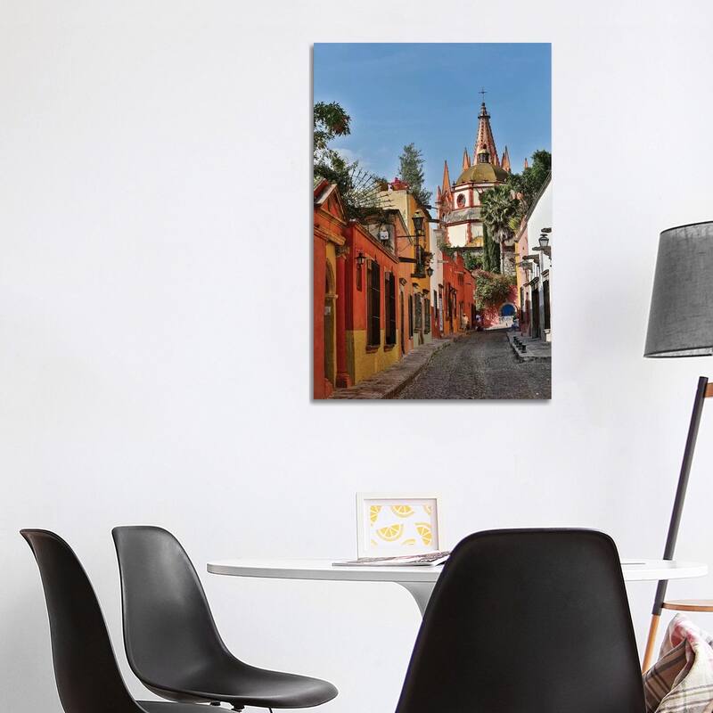 iCanvas "San Miguel De Allende, Mexico. Ornate Parroquia de San Miguel Archangel." by Darrell Gulin Canvas Print - 40x26x1.5