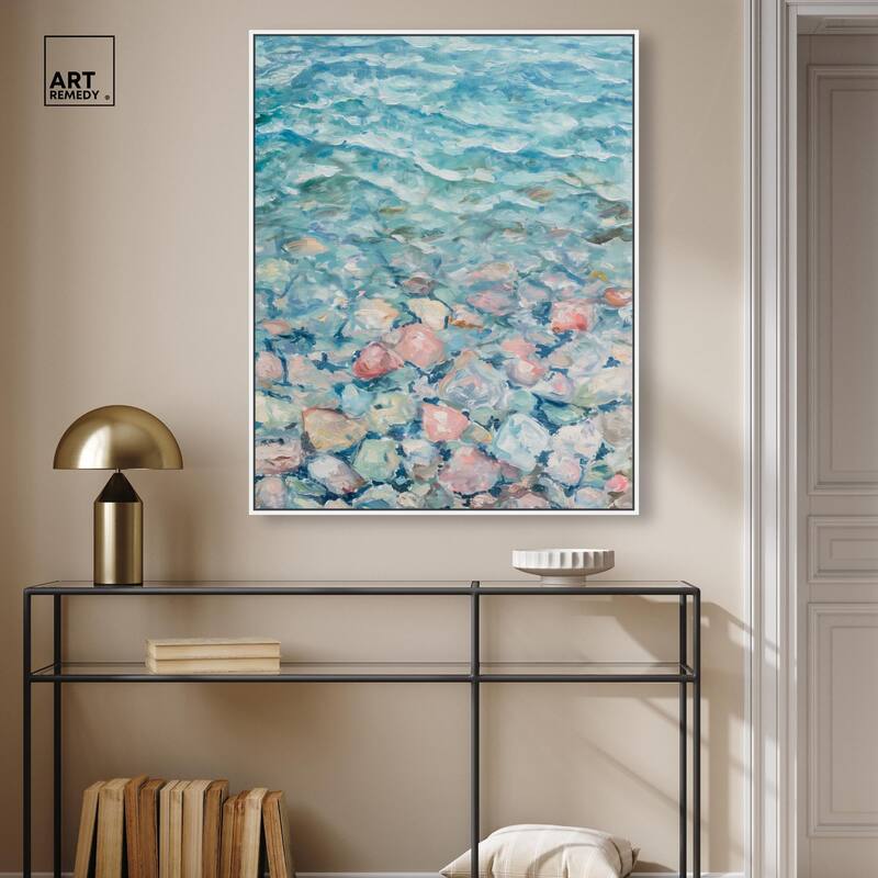 Turquoise Dream Canvas by Art Remedy