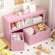 preview thumbnail 27 of 42, Costway Storage Cabinet 3 Drawer Chest w/Wheels Large Storage Cube - See Details