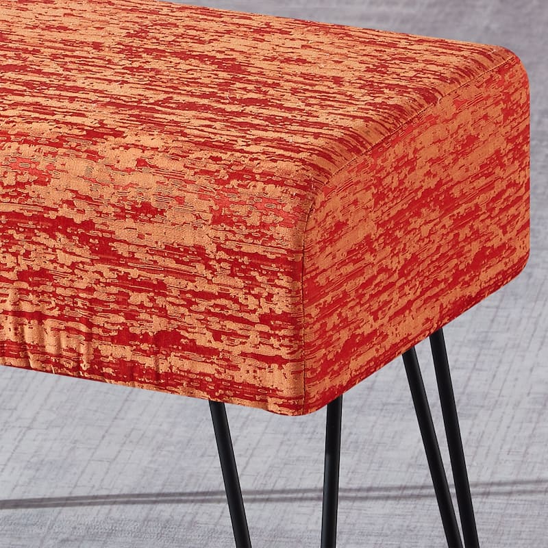 Serenta Jacquard Retro Ottoman