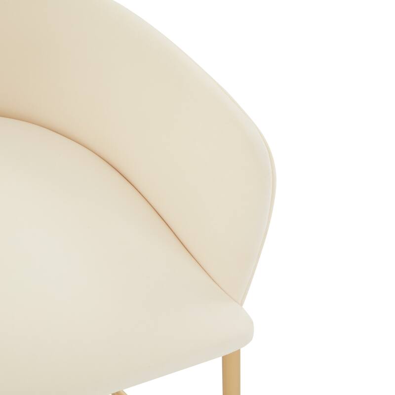 SAFAVIEH Couture Zuhal Dining Chair (Fully Assembled) - 21.9" W x 20.7" L x 30.1" H - 22Wx21Dx30H