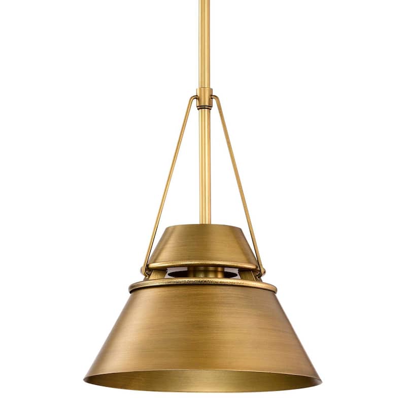 Nuvo Lighting 60/7777 Adina 10" Wide Pendant - Natural Brass
