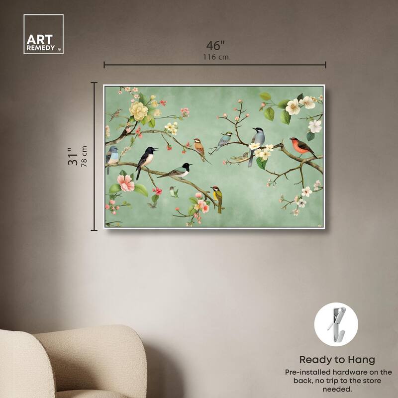 Restful View Canvas by Art Remedy