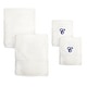 preview thumbnail 28 of 26, Sweet Kids 2-piece White Turkish Cotton Bath and Hand Towel Set with Royal Blue Monogrammed Initial C - White