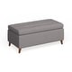 preview thumbnail 4 of 30, Carson Carrington Umea Mid-century Storage Ottoman Bench