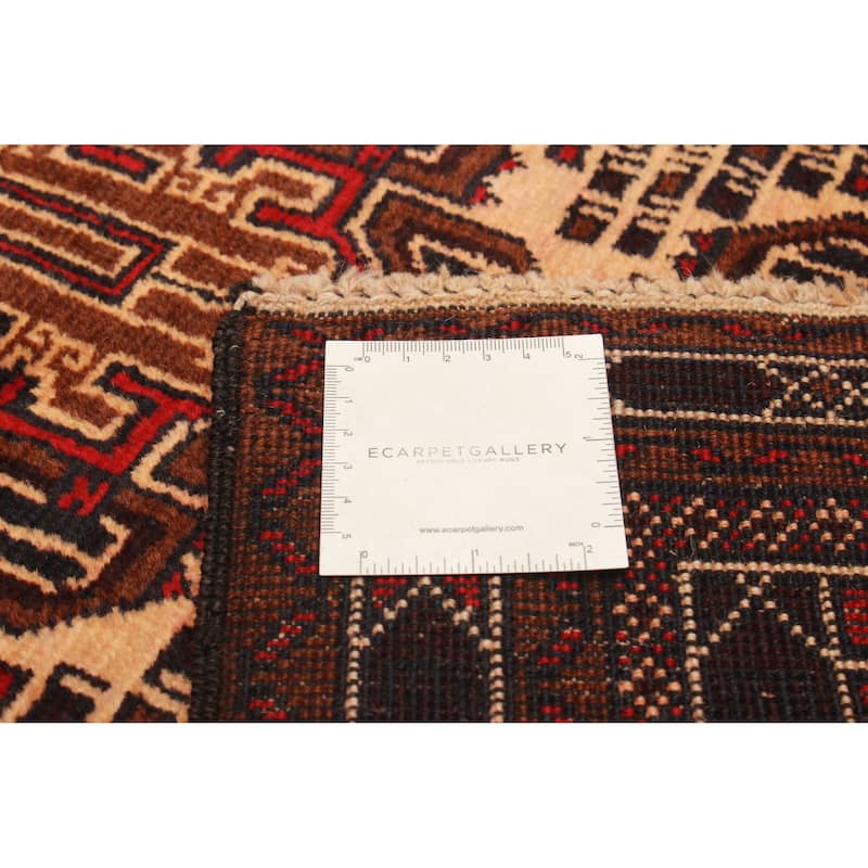 Teimani Brown Rug 2'7" x 5'2" - 2'7 x 5'2