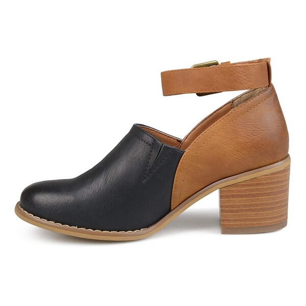 faux leather clogs