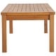 preview thumbnail 11 of 9, Upland Outdoor Patio Teak Wood 4-Piece Furniture Set