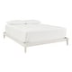 preview thumbnail 3 of 8, Tannally White Platform Bed