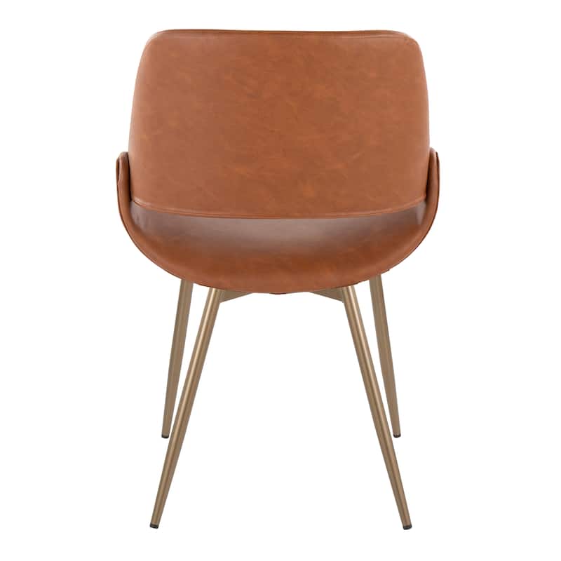 Carson Carrington Svellingen Dining/Accent Chair with Half-Lap Metal Legs (Set of 2)