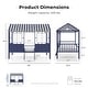 preview thumbnail 3 of 4, Furniture of America Valley Metal Twin Loft Bed with Canopy