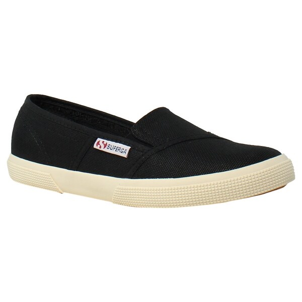 Superga Womens 2210Cotw Black Loafers 