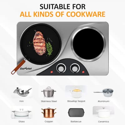 Double Burner Portable Ceramic Cooker