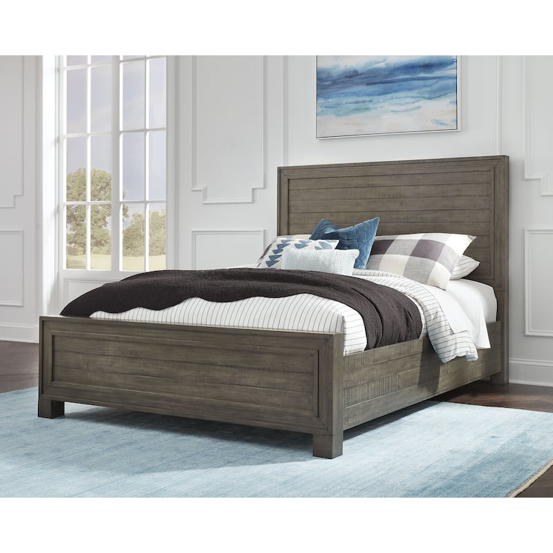 William Panel Bed in Dusty Dawn