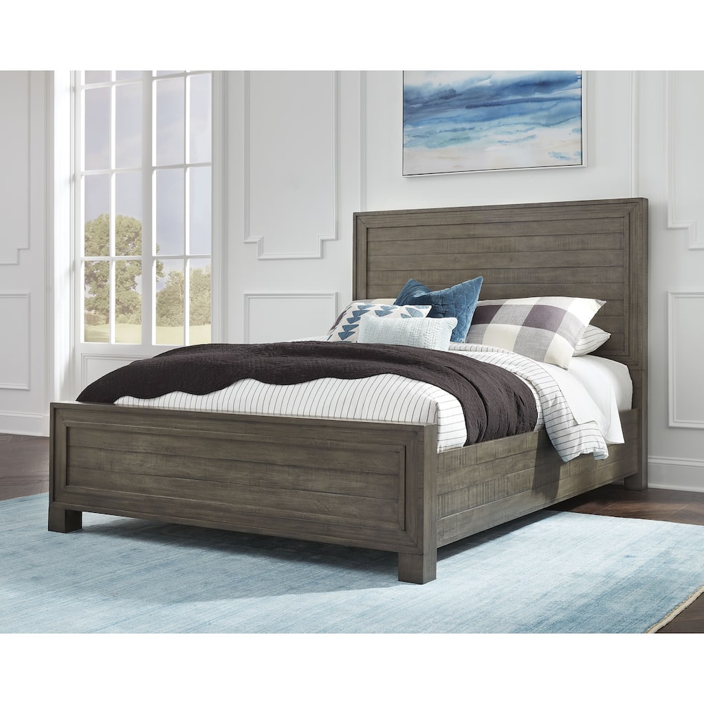 William Panel Bed in Dusty Dawn