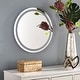 preview thumbnail 5 of 15, Rion Touch LED Anti-Fog Round Vanity Wall Mirror by iNSPIRE Q Modern - Vanity Mirror