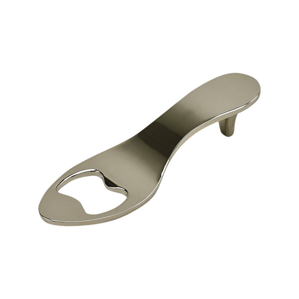 4” Silver Metal High Heel Bottle Opener Fun Compact Bar Accessory Kitchen Tool Durable - 4"