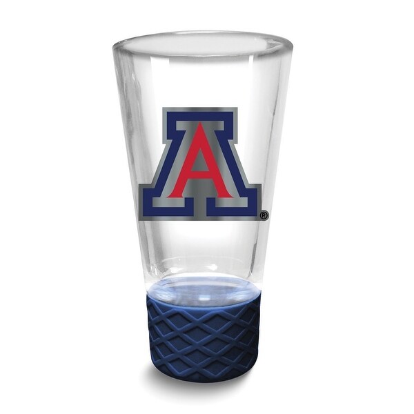 Collegiate University of Arizona Collectors 4 Oz. Shot Glass with Silicone Base