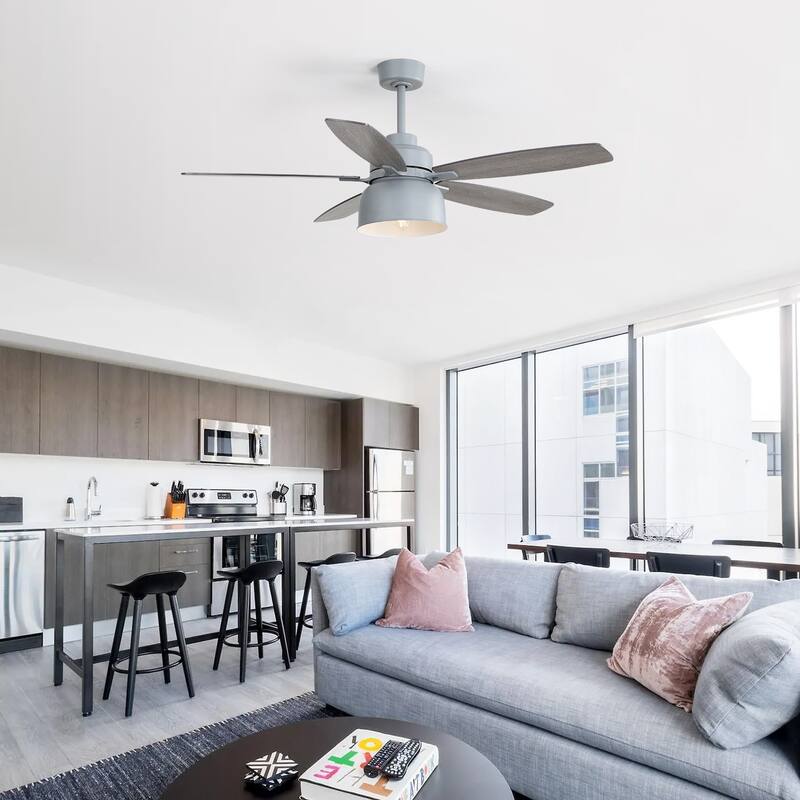 52 Inch Chandelier Ceiling Fan with Lights and Remote, Double-Side Fan Blades Ceiling Fan, Quiet Reversible Ceiling Fan