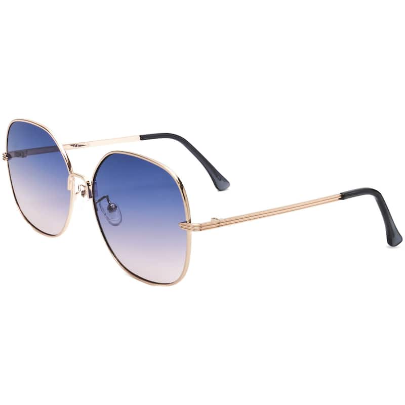 Guess Women's Factory 61mm Shiny Rose Gold Sunglasses GF0385-28W