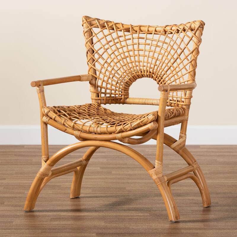 Mamba Bohemian Natural Rattan Arm Chair