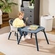 preview thumbnail 8 of 42, Babyjoy 4 in 1 Baby High Chair Convertible Toddler Table Chair Set - See Details