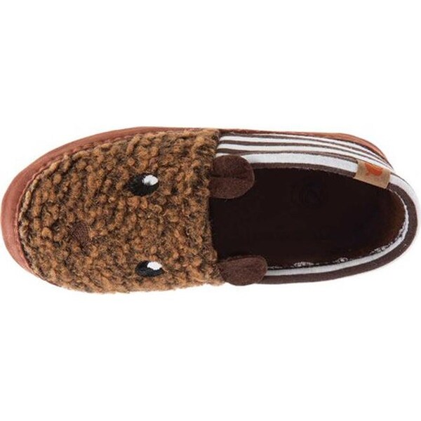 acorn fleece slippers