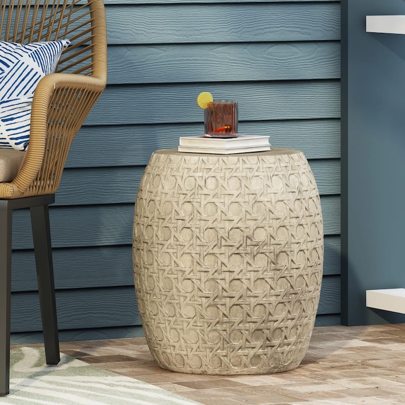 Outdoor LightWeight Concrete Side table
