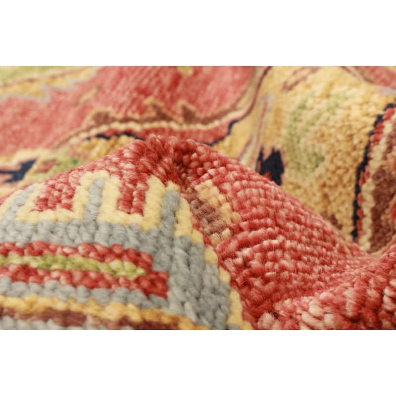 ECARPETGALLERY Hand-knotted Jules Serapi Red Wool Rug - 5'9 x 9'0