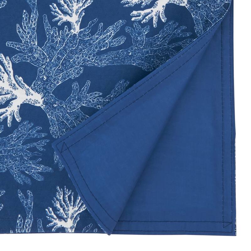 Table Runner With Sea Coral Design