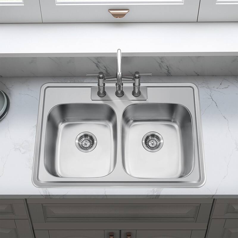 15''/18''/23''/25''/30''/31''/32''/33'' Classic Undermoun Kitchen Sink, Top Mount Kitchen Sink, Singel Bowl Or Double Bowl