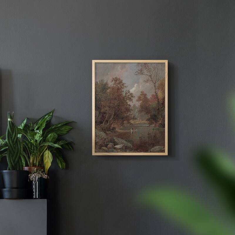 Vintage Landscape XXXVII -Framed Print