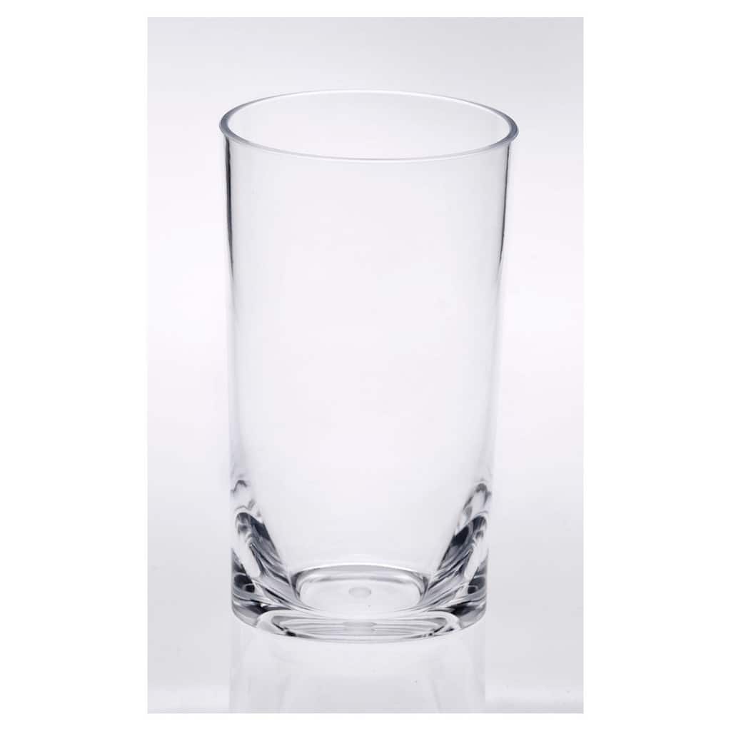 Oval Halo Acrylic Glasses Drinking Set of 4