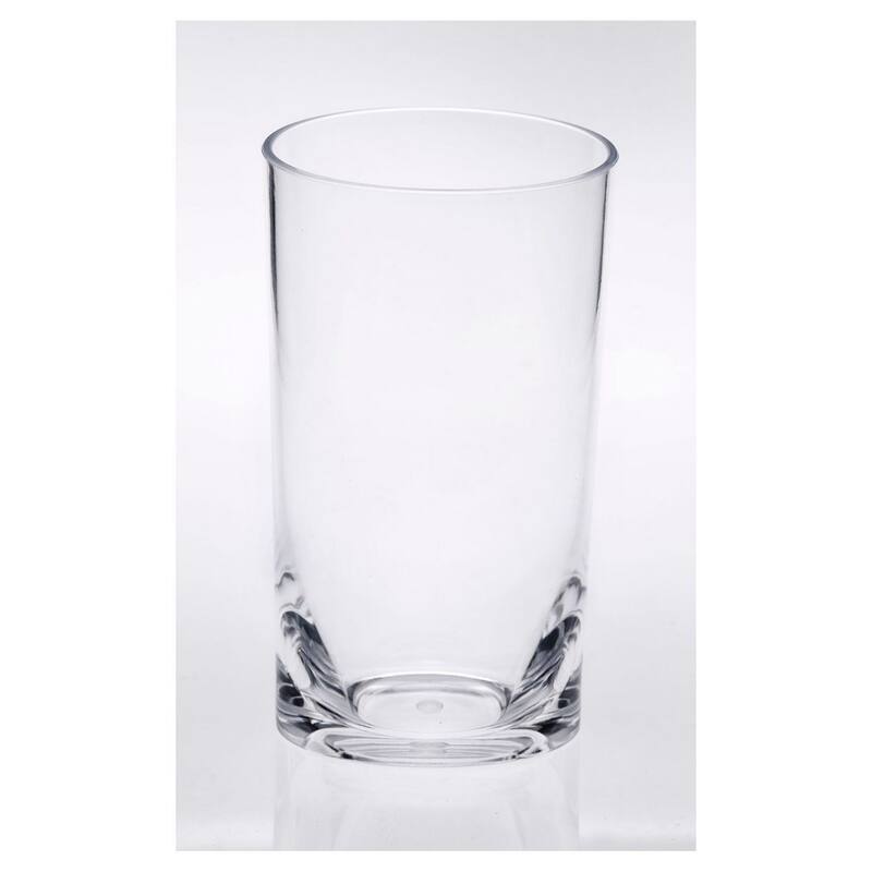Oval Halo Acrylic Glasses Drinking Set of 4