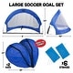 preview thumbnail 5 of 3, Set of 2, 6' Pop Up Soccer Goals with 2 Carrying Bags - 6" x 3.5" (L x H)
