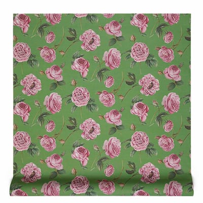 Gucci English Rose Printed Wallpaper