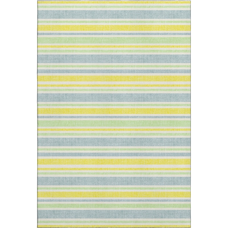 Premium Washable Super Soft Modern Cabana Stripe Mayfield Rug