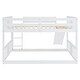preview thumbnail 6 of 10, Full Over Full Bunk Bed with Slide, Ladder, and Safety Guardrails for Extra Sleeping Space