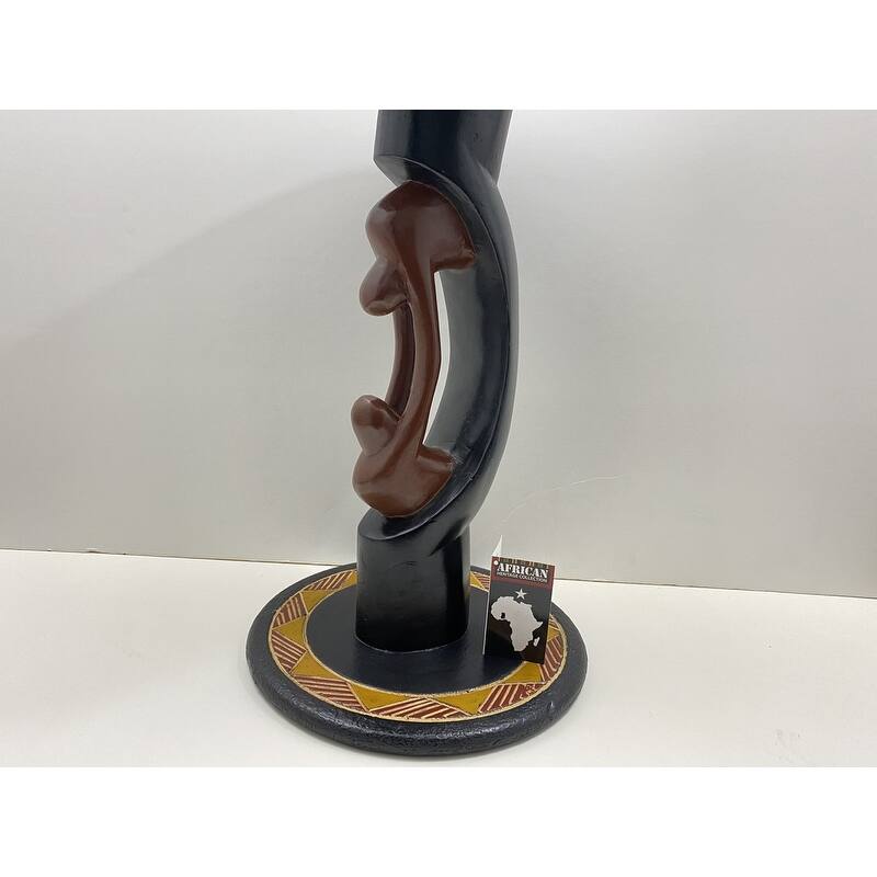 Hand-Finished Mother & Child Love Table (Ghana)