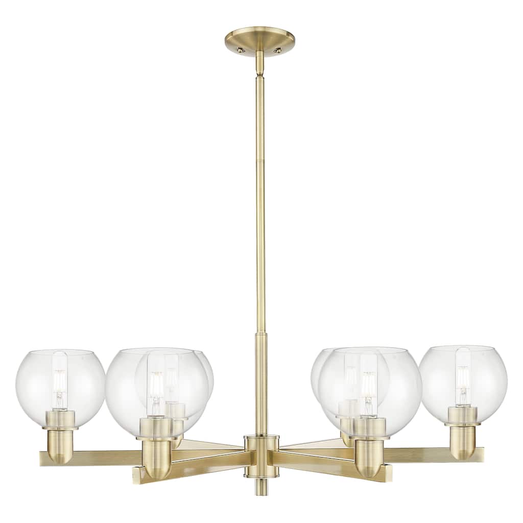 Innovations Lighting Endless Possibilities Arcadia - Athens - 6 Light 36" Stem Hung Chandelier