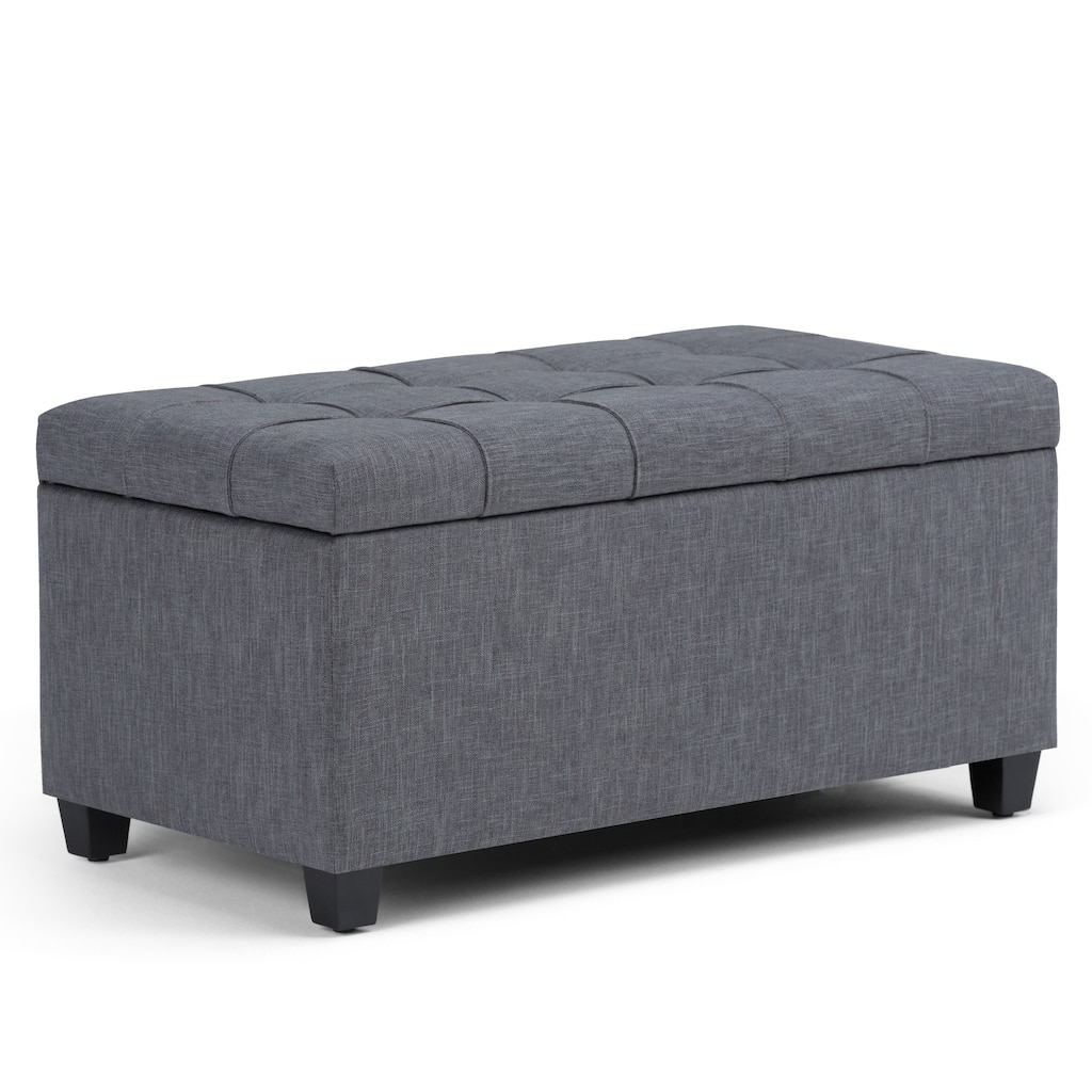 Modern Storage Ottoman Bench for Living Room