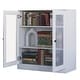 preview thumbnail 99 of 166, 100% Solid Wood 3-shelf Bookcase with Optional Doors by Palace Imports
