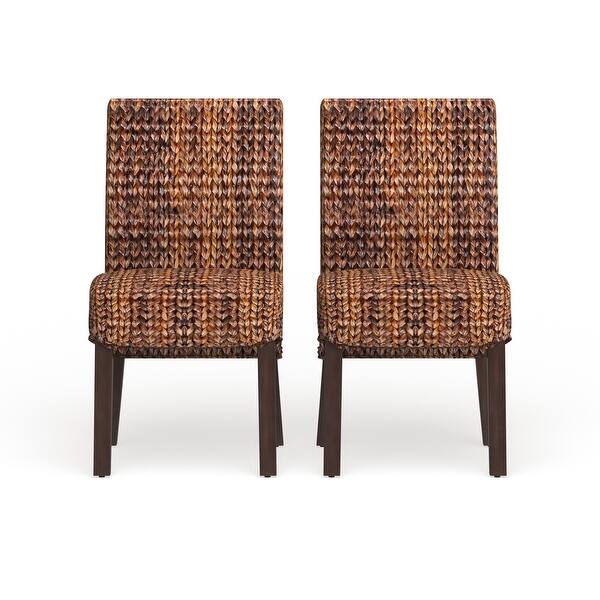 Shop The Curated Nomad Fairway Seagrass Dining Chair Set Of 2