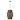 13" W x 21" H 1-Light Medallion Cylindrical Pendant - 13"W x 21.25"H