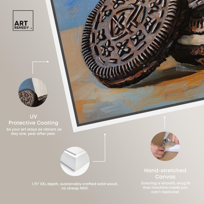 Ode to the Oreo Canvas by Art Remedy