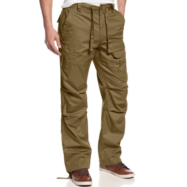 Shop Sean John Mens Pants Tall Cargo Drawstring Straight ...