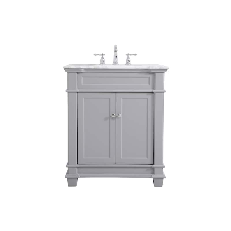 Magnolia 30 - 42 Inch Single Bathroom Vanity