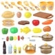 preview thumbnail 2 of 5, Play Kitchen Playset, 2 in 1 Gill and Kitchen Toys for Toddlers Kids